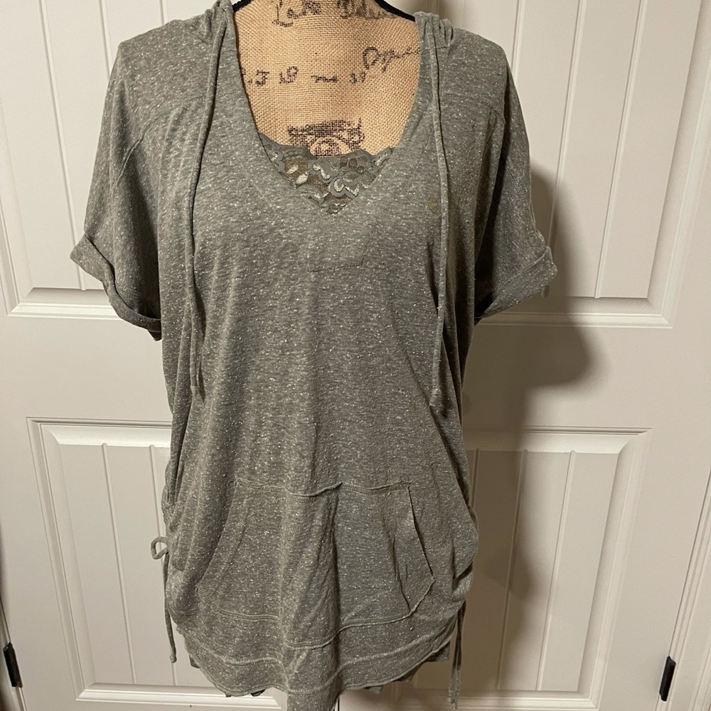Maurices short sleeve top & cami set